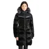 PAJAR WOMEN'S FAYE QUILTED PUFFER WITH FIXED HOOD AND DETACHABLE HOOD AND FAUX FUR TRIM
