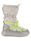 Pajar Women's Gravita Quilted Boots In Black Silver