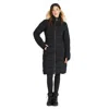 Pajar Women's Jupiter Stretch Long Quilted Puffer In Black