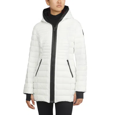 PAJAR WOMEN'S LYVIEN LIGHT WEIGHT PACKABLE PUFFER WITH ZIP TO TOP FIXED HOOD