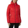 Pajar Women's Makani Ladies Channel Quilted Light Weight Mixed Media Jacket In Multi