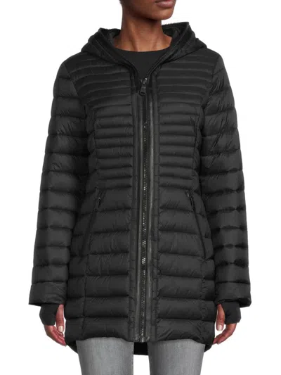 Pajar Women's Packable Quilted Puffer Jacket In Black