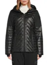 Pajar Women's Quilted Hooded Puffer Jacket In Black