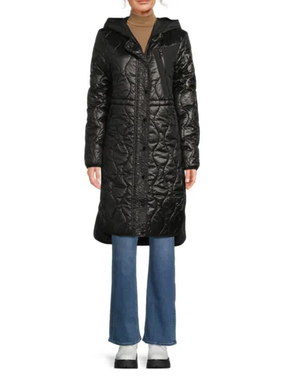 PAJAR WOMEN'S STERLING LIGHTWEIGHT HOODED QUILTED PUFFER COAT