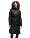 Pajar Women's Sterling Onion Quilted Longline Anorak In Black