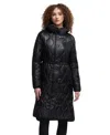 Pajar Sterling Onion Quilted Longline Anorak In Black
