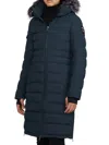 Pajar Women's Venice Long Puffer Jacket In Green