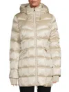 Pajar Women's Zola Hooded Down Puffer Coat In Neutral