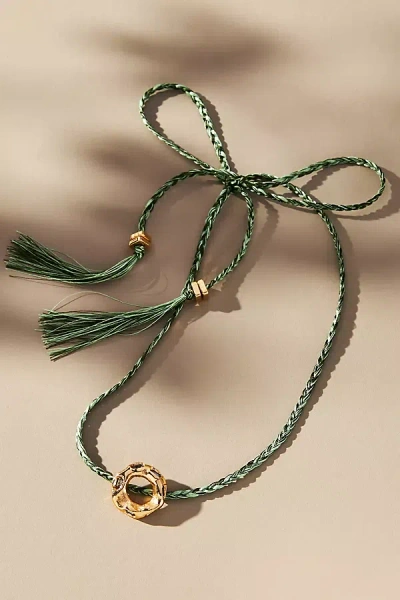 Pajarolimon Amanita Necklace In Green