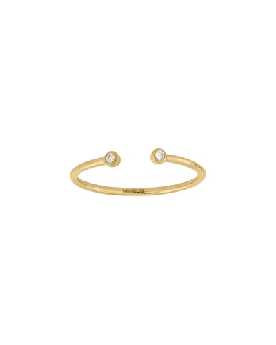 PAJURE FINE JEWELRY PAJURE FINE JEWELRY 14K 0.03 CT. TW. LAB-GROWN DIAMOND RING