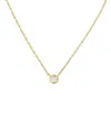 Pajure Fine Jewelry 14k 0.06 Ct. Tw. Lab-grown Diamond Pendant Necklace