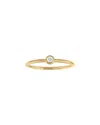 Pajure Fine Jewelry 14k 0.06 Ct. Tw. Lab-grown Diamond Ring