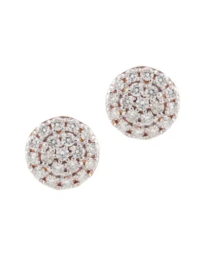Pajure Fine Jewelry 14k 0.13 Ct. Tw. Lab-grown Diamond Studs In Gold