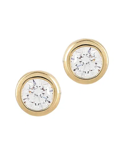 Pajure Fine Jewelry 14k 0.20 Ct. Tw. Lab-grown Diamond Studs In Gold