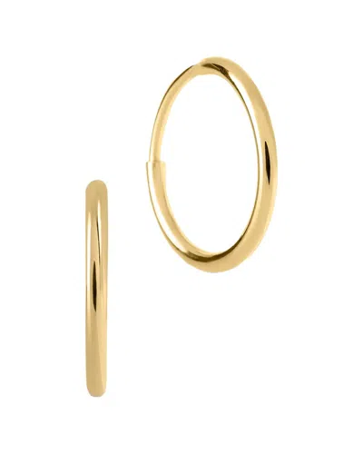 Pajure Fine Jewelry 14k Infinity Hoops In Gold