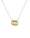 Pajure Fine Jewelry 14k Linked Circle Pendant Necklace