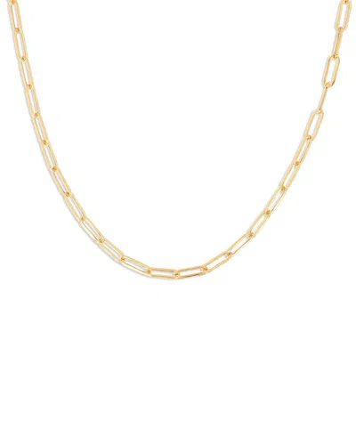 PAJURE FINE JEWELRY PAJURE FINE JEWELRY 14K PAPERCLIP CHAIN LINK NECKLACE