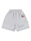 Pal Sporting Goods River Rats Double-knee Track Shorts In Gray
