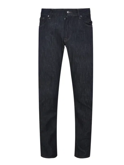Pal Zileri 5 Pocket Jeans In Black