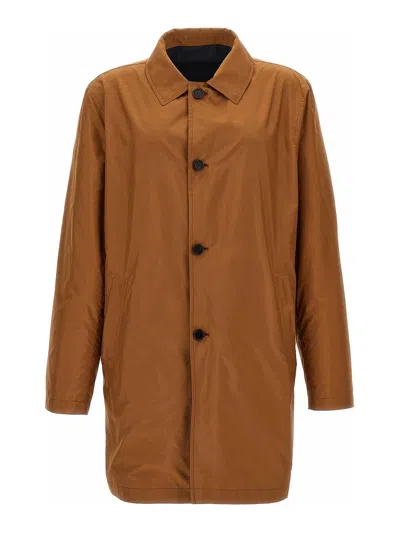 PAL ZILERI REVERSIBLE CAR COAT