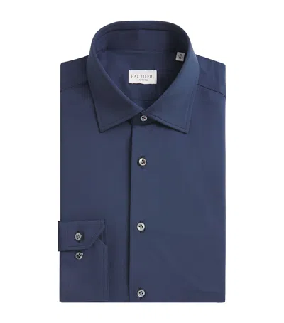 Pal Zileri Active Stretch Shirt In Navy