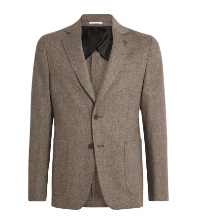 Pal Zileri Baron Blazer In Brown