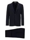 Pal Zileri Baron Single-breasted Suit In Blue