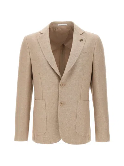 Pal Zileri Baron Single-breasted Blazer In Metallic