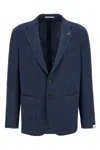 Pal Zileri 'brera' Blazer Button Cuffs In Blue