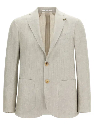 Pal Zileri 'brera' Blazer In White
