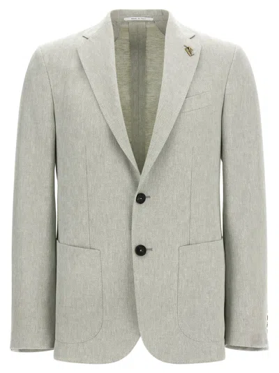 Pal Zileri 'brera' Blazer In Gray