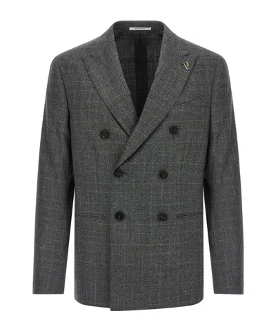 PAL ZILERI PAL ZILERI BRERA CHECK BLAZER