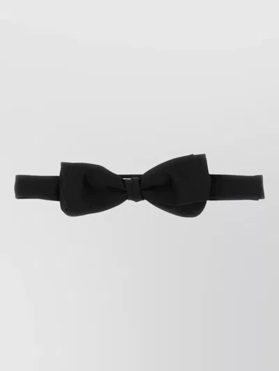 Pal Zileri Ceremony Line Bow Tie Adjustable Strap In Black