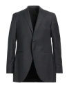 Pal Zileri Cerimonia Man Blazer Charcoal Size 42 Viscose, Polyester, Wool, Elastane In Gray