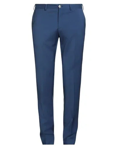 Pal Zileri Cerimonia Man Pants Blue Size 34 Wool