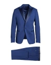 Pal Zileri Cerimonia Man Suit Blue Size 46 Wool In Blue