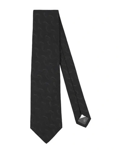 Pal Zileri Cerimonia Man Ties & Bow Ties Black Size - Silk, Viscose