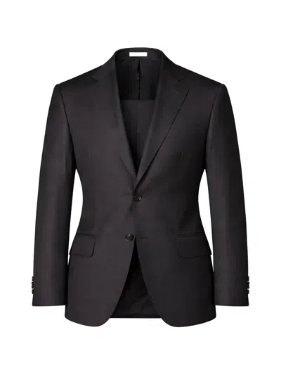 Pal Zileri Check-pattern Blazer In Black