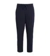 Pal Zileri Cotton-blend Drawstring Sweatpants In Black