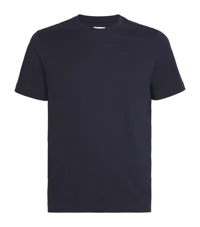 Pal Zileri Cotton Crew-neck T-shirt In Blue