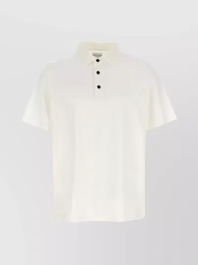 Pal Zileri Cotton Shirt With Collar And Side Slits In White