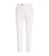 Pal Zileri Cotton-stretch Trousers In White
