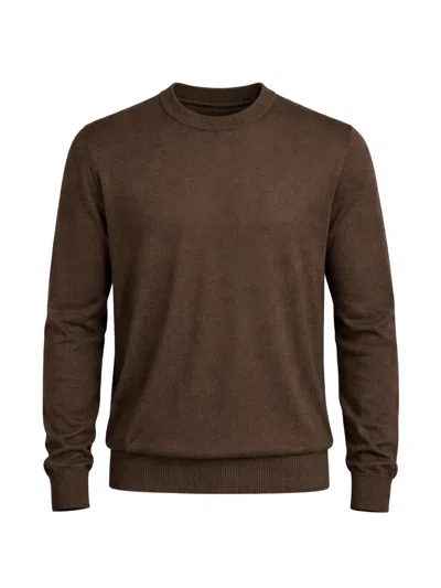Pal Zileri Crew-neck Sweater In Brown