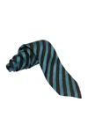 Pal Zileri Diagonal Striped Silk Tie In Multi