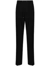 Pal Zileri Drawstring Trousers In Black