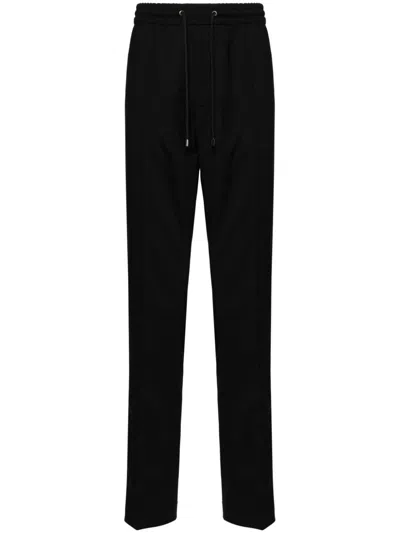 Pal Zileri Drawstring Trousers In Black