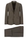 Pal Zileri Tailored Suit Dress Featuring Notch Lapel In Brown