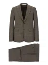Pal Zileri Tailored Suit Dress Featuring Notch Lapel In Brown