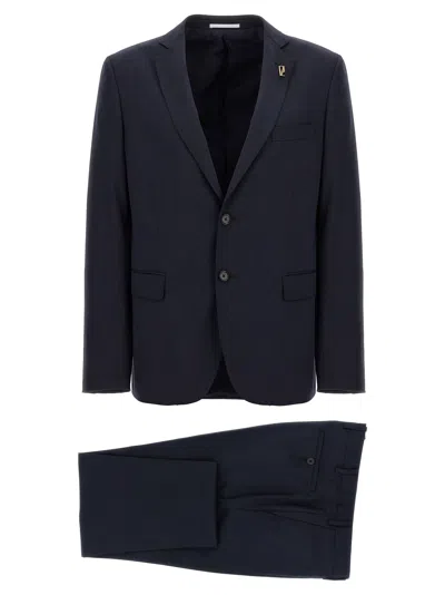 Pal Zileri Duca Suits Multicolor In Blue