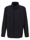 Pal Zileri Utility Jacket With Front Pockets And High Collar